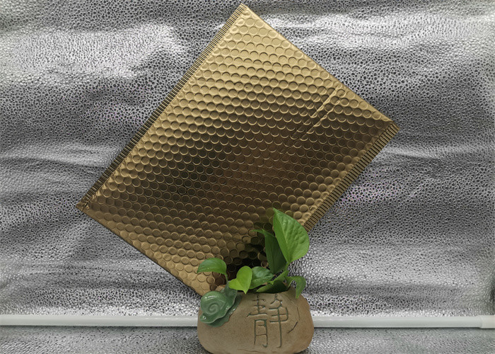 Gold Aluminum Bubble Mailer Bags 630-200microns for Gift Packing Wrap