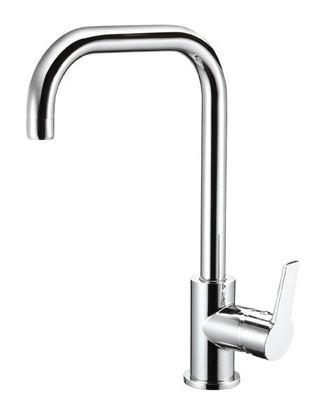 Rotatable Deck Mounted Kitchen Mixer Taps Single Hole Single Handle Kitchen