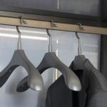 270*450mm Hotel Wide Shoulder Metal Clothes Hanger For Male