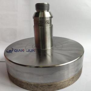 Quality Big Diameter 120mm Threaded Glass diamond core drill bits for glass drilling holes wholesale
