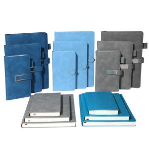 Quality PU Leather Cover Spiral Notebook Printing Personalized Calendar Printing wholesale