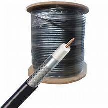 Quality 95% AL Braiding RG59 CATV Coaxial Cable 20 AWG CCS Conductor CM Rated PVC Jacket wholesale