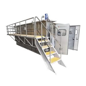 China DAF Dissolved Air Flotation for Recycling Water and Waste Water Treatment 12000 kg Weight on sale