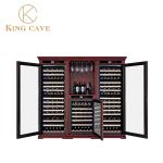 Intelligent Constant Temperature Wooden Wine Cooler Cabinet Electric