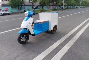 Quality 48V 550W Electric Three Wheeled Cleaning Car Electric Sanitation Vehicle wholesale