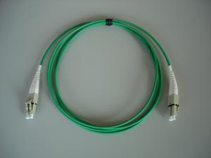 Quality Single Mode Fiber Optic Patch Cable 9/125 Duplex LC/UPC-LC/UPC High Dense Connection wholesale