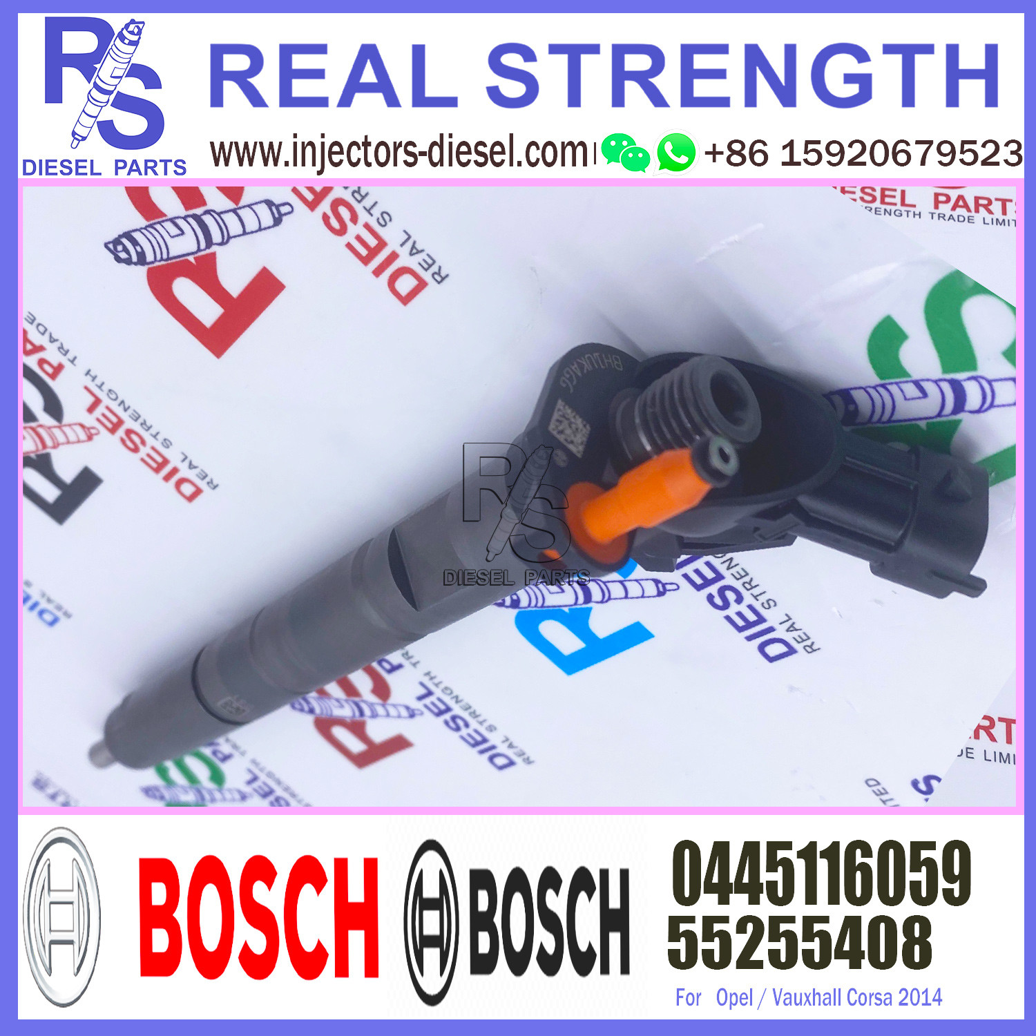Fuel Injection 0445116059 Common Rail Fuel Injector For car