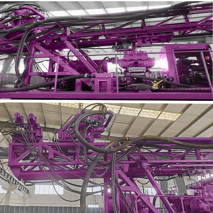 Water Well Drilling Rig With Compressor 600m Bore hole Truck Mounted Water Well Drill Rig