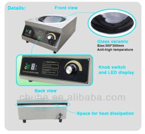 Quality Professional Induction Electric Cooker Tabletop Easy Cook Portable Round Stove wholesale
