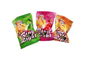 Quality Multicolor Hard Flash Light Up Candy With Diamond Ring Shape Fruit Flavor wholesale