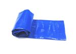 Braided Layflat Fire Hose , Blue Heavy Duty Backwash Hose Good Flexibility