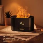 Homefish 2022 Newest Fire Diffuser Ultrasonic 180ml Oil Diffus Essenti Oil Aroma