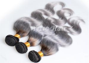Quality Professional Remy Wet and Wavy Ombre Human Hair Extensions For White Girl wholesale
