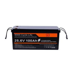 Quality 25.6V 100Ah Li Iron Phosphate Battery Continuous Energy Supply LiFePO4 Battery wholesale