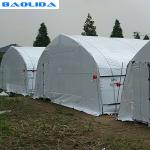 Polyethylene Panda Film Light Resistant Mushroom Growing Greenhouse
