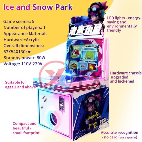 Optional Parkour Game Series Indoor Coin Operated Arcade Racing Children'S