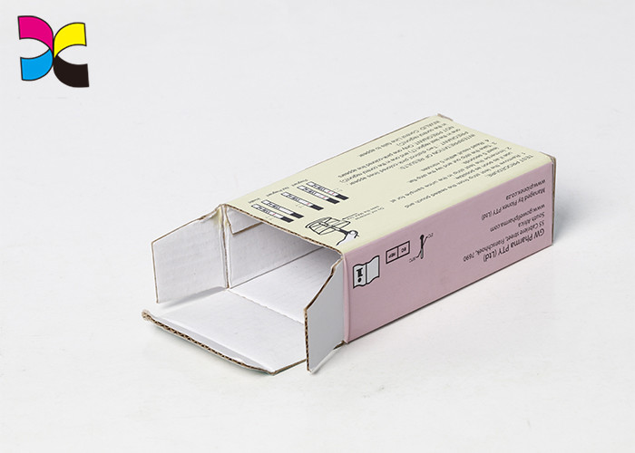 White E Flute Printed Shipping Boxes Custom Finish Color Printing Recyclable