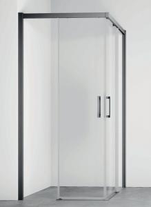 Quality Aluminum, Gun Gray Brushed,Cross Sliding Door,Bathroom Shower Room wholesale