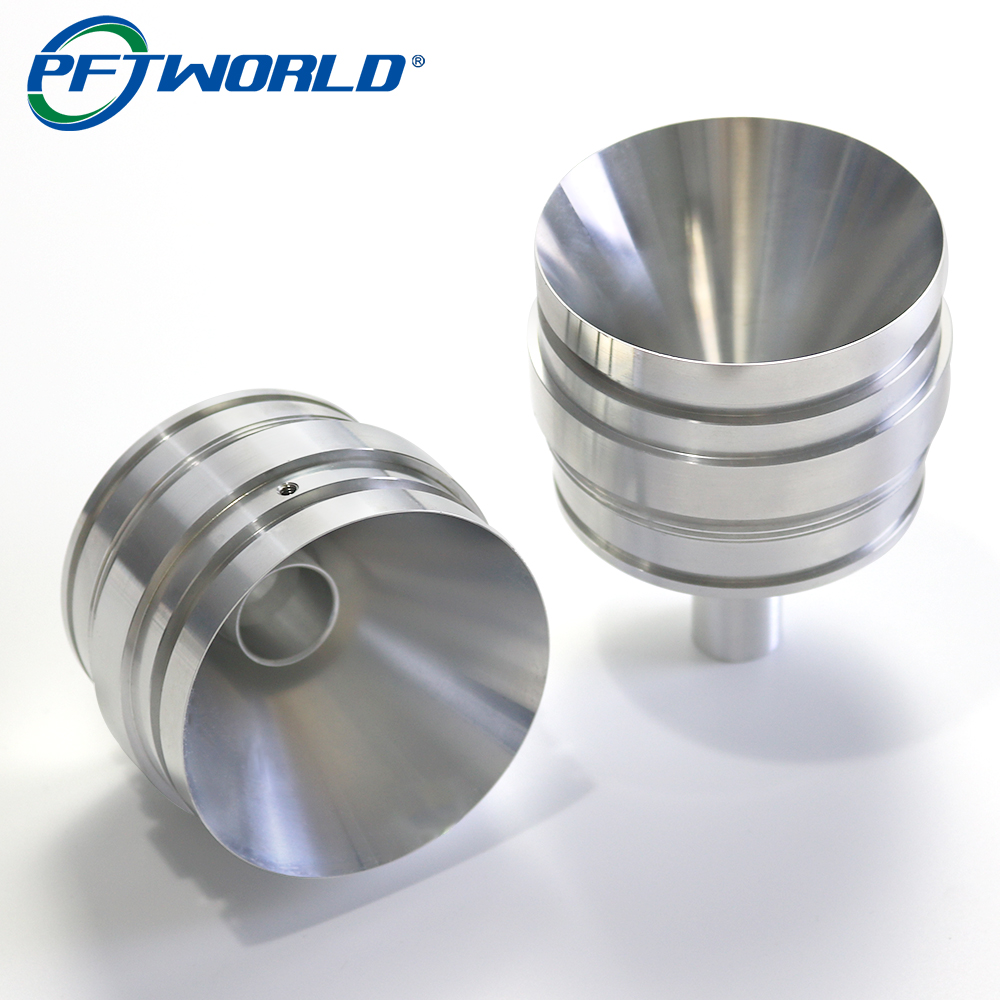 High-precision five-axis CNC machining of aluminum parts