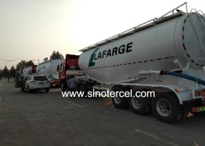 Quality 45T Bulk Cement Tank Semi Trailer 45000kg Cement Tanker Semi Trailer For Concrete wholesale