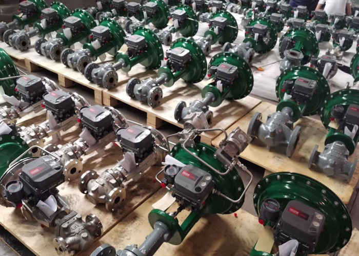 CF8 CF8M Pneumatic Control Valve DN25 DN32 DN40 Floated 6 inch 8 inch Flange