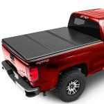 OEM Manufacturer Wholesale Black Color Aluminum Hard Folding Tonneau Cover For D