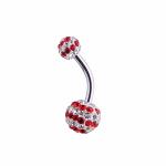 Wholesale Factory Price Fancy Ferido Ball Design Belly Navel Rings Piercing