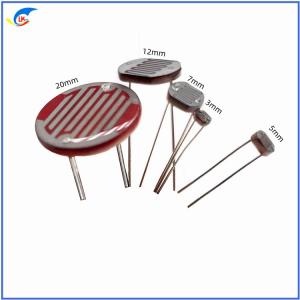 Quality CDS Photoresistor Light Dependent Resistor Dark Resistance 2-4MΩ 150V High Sensitivity For Metering Photoelectric wholesale