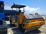 High Efficient Tandem Road Roller , XD112E 11 Ton Double Drum Vibratory Roller