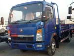 3 Ton Truck Length Cargo Tank Howo 4*2 Flat Box Lorry Truck Single Cabin RHD