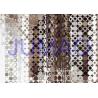 Buy cheap Durable Decorative Metal Curtains Light Silver Air Flow For Hotel Decoration from wholesalers