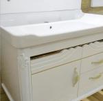 80 X48/cm PVC bathroom cabinet / wall cabinet / hung cabinet / white color for