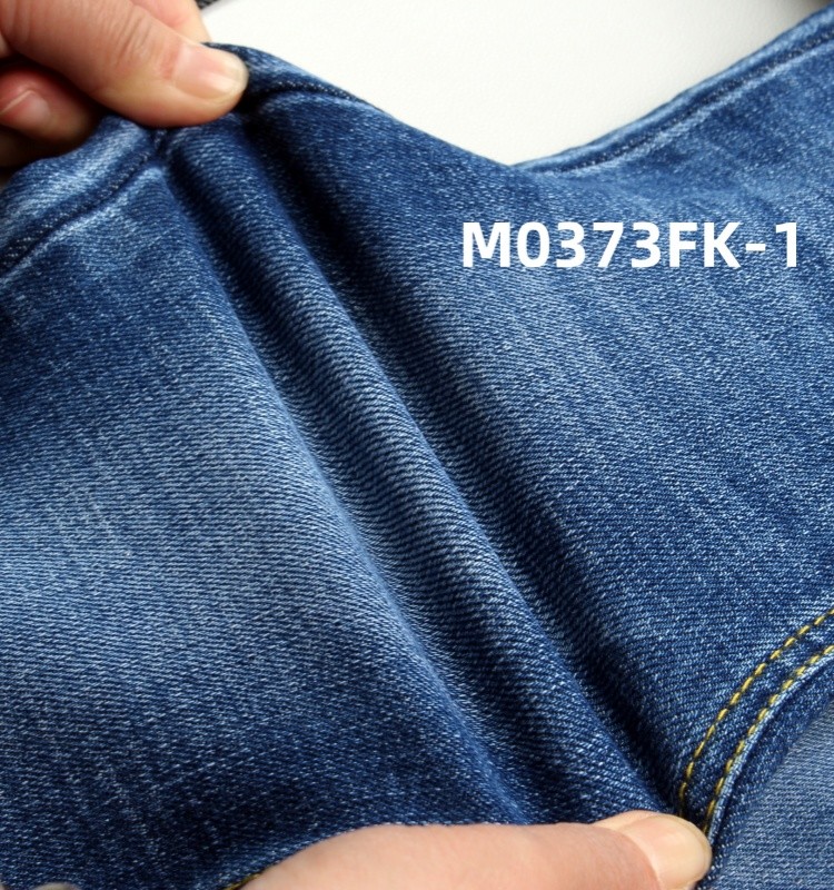 10.5 Oz Dark Blue Cotton/Polyester/Spandex Stretch Denim Fabric For Jeans