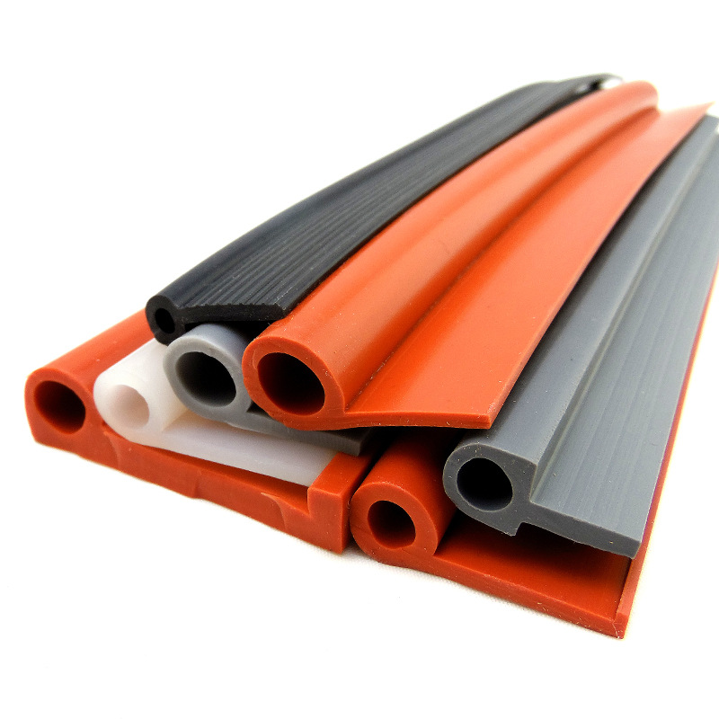 Temperature Resistant U P T O Shape Silicone Sealing Strips for Oven -40 to 250 Degree