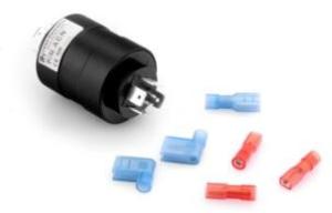 Quality 6 Flat Pin High Current Slip Ring , Non Mercury Slip Ring OD 33 Mm wholesale