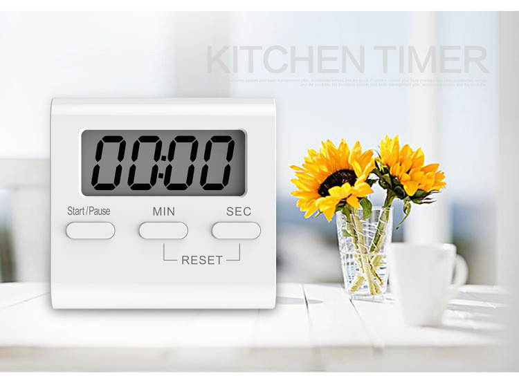 Electronic timer cooking kitchen timer reminder, large screen dedicated oven timer
