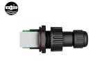 IP68 8 Pin Nylon PA66 Waterproof Rj45 Connector
