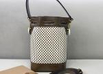 Girls Cute 12cm Hollow Out Bag , Leather Shoulder Bucket Bag