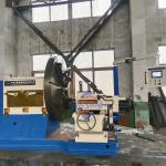 Economic Conventional Horizontal Facing Lathe For Machining Flange , Tyre Mold ,