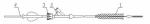 Medical Nitinol Alloy 120mm Biliary Stent Dilate Esophagus