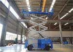 High Stability Diesel Rough Terrain Scissor Lift Generous Platform Workplace
