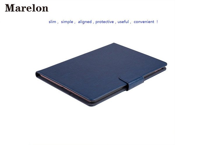 Rotatable PU Leather Ipad Air Case 2 Card Slots With Strong Magnet Buckle