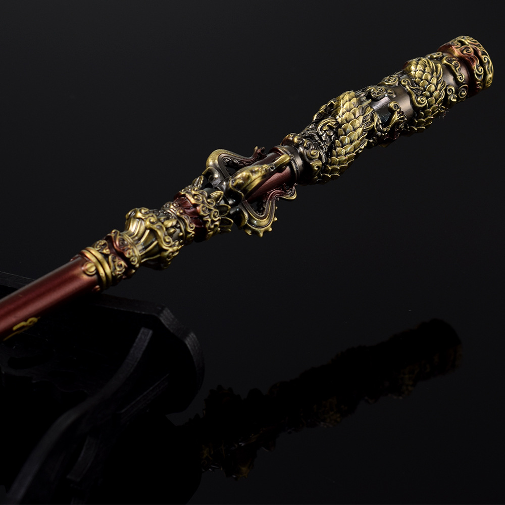 Solid Pattern 35CM Full Metal Ruyi Jingu Bang Model Ideal for Anniversary Celebration