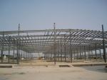 120kg/Sqm Q345B Prefab Steel Structure Warehouse
