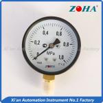 Industrial Liquid General Pressure Gauge With Steel Case 63mm