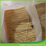 Non Stick Disposable Bamboo Barbecue Skewers Eco Friendly Custom Logo