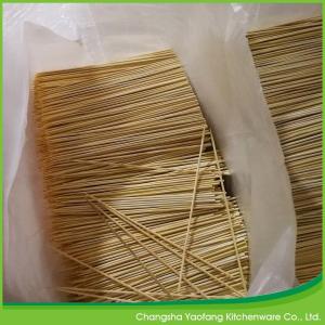 Quality Non Stick Disposable Bamboo Barbecue Skewers Eco Friendly Custom Logo wholesale