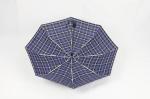 21 Inch Tartan Auto Open Close Umbrella Lightweight Small Automatic Umbrella