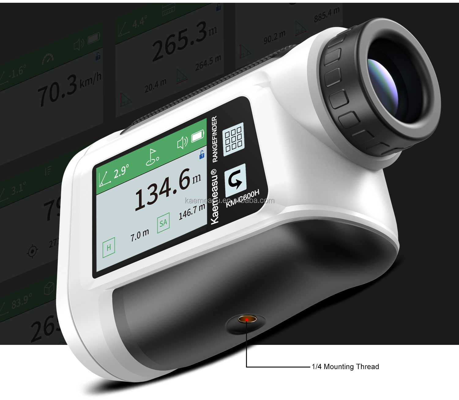600m Oem Touch Screen Digital Golf Distance Meter Laser Rangefinder Laser Range Finder Rangefinder Laser Rangefinders