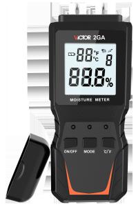 Quality VICTOR 2GA Digital Wood Moisture Meter Handheld Humidity Meter wholesale